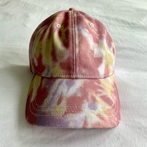 Madewell canvas tie-dye baseball cap